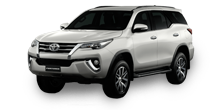 4x4 Car Rental - Toyota Fortuner